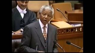 Nelson Mandela  Last Speech in SA parliament [upl. by Idisahc]