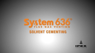 System 636 Solvent Cementing chemical welding [upl. by Anesusa975]