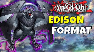 I Built My First YuGiOh Edison Format Deck RedEyesGarlandorf Ritual Deck Profile [upl. by Weitzman]