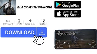 How To Play And Download Black Myth Wukong In Mobile 📲😚 [upl. by Anyel940]