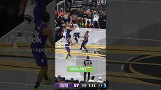 Anthony Edwards went off against the kings to secure the win in OT 🐺 hottopic nba basketball [upl. by Isis]