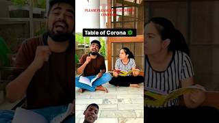 New table Corona table 🤣🤣🤣please please 300 subscriber complete please [upl. by Lurlene501]