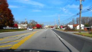 Timelapse Driving up Concord Pike to Route 1 [upl. by Ocinemod]