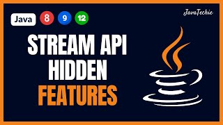 Java Streams features  Exploring Hidden methods for Developers  Javatechie [upl. by Madelin]