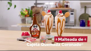 Malteada de Cajeta Quemada Coronado [upl. by Annoled745]