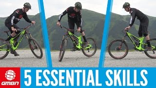 Five Essential Skills To Master On Your Mountain Bike [upl. by Herrick]