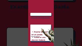 Examen de Ciudadanía Americana en Español 2024 🇺🇲 Pregunta 49 [upl. by Lisha]