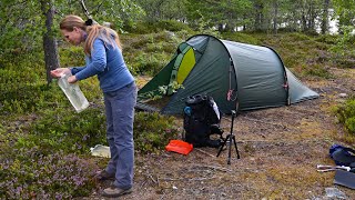 Hiking the mountains of Sweden in summer [upl. by Lazor]