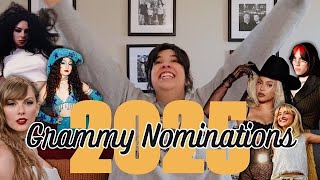 2025 Grammy Nominations REACTION [upl. by Anyahc]