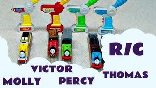 4 Trackmaster Remote Control Thomas And Friends Trains [upl. by Tremayne]