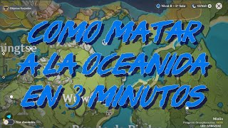 Guía de Bosses Oceánida equipos y mecánica para matarla  Genshin Impact en Español [upl. by Norse]