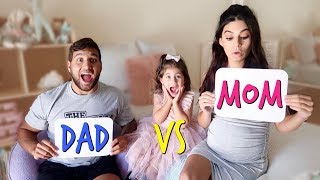 WHO KNOWS ME BEST CHALLENGE MOM VS DAD [upl. by Burkhard454]