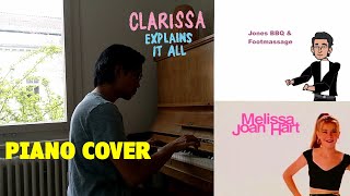 Clarissa explains it all  Theme  Piano Cover  Nickelodeon clarissaexplainsitall pianocover 90s [upl. by Thetos]