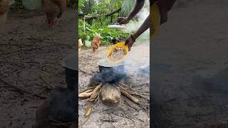 Outdoor Cooking Jamaica  Jamaican Cow Skin And Beef Soup jamaica offgrid outdoorcooking shorts [upl. by Rrats]