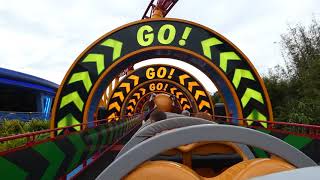 Slinky Dog Dash  Walt Disney World [upl. by Imoan]