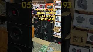 Reiss rıch12 30cm 5000w 2500rms Mahzen Sound Hendek Sakarya 05355816093 [upl. by Enneite493]