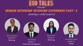 SPJIMR General Management Internship Interview Experience  Part 2 [upl. by Dev680]