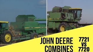 John Deere Combines 7721 vs 7720 [upl. by Julia263]