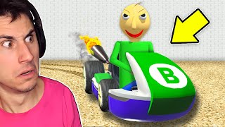 Baldi Chased Me IN A GO KART [upl. by Adnilym966]