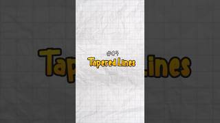 Tapered Line  Help Improve your Line Work with Tapered Lines caricaturetips arttips toonheadz [upl. by Gideon113]