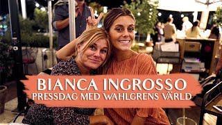 VLOGG  PRESSDAG MED WAHLGRENS VÄRLD [upl. by Neelcaj875]