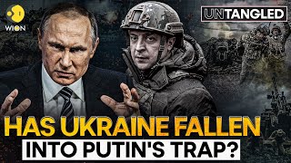 RussiaUkraine war Has Ukraines Kursk incursion backfired  WION Untangled [upl. by Haeli]