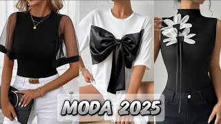 Blusas de moda 2025 Ouftis Para Chicas [upl. by Annoek]