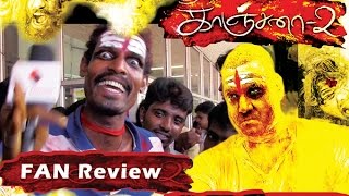 FAN REVIEW  Kanchana 2  Muni Makeup   Lawrence  Taapsee  Nithya Menon [upl. by Dewhurst]