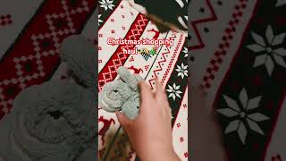 mini haul ✨️🫶🎄 christmas haul shoppinghaul holidays spedup foryou [upl. by Cathleen]