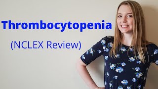 THROMBOCYTOPENIA  NCLEX REVIEW [upl. by Teodoro]