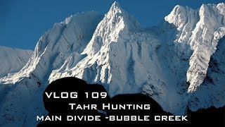 vlog 109 Himalayan Tahr Hunting New Zealand Josh James and the Kiwi Bushmen [upl. by Merlina236]