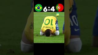 Portugal vs Brazil penalty shootout ronaldo shorts football [upl. by Aileve]