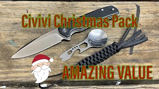 Civivi CHRISTMAS Gift Set Awesome Walmart Gift Sets are BACK [upl. by Nepean]