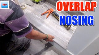 Create JawDropping Vinyl Plank Stairs with Overlap Nosing [upl. by Warder]