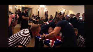 Legenda Stefan Tamas vs Andrei Chiprianov zis glont armwrestling [upl. by Krever]