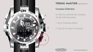 Roamer Trekkmaster  Instruction Manual  Compass Calibration [upl. by Pepin]