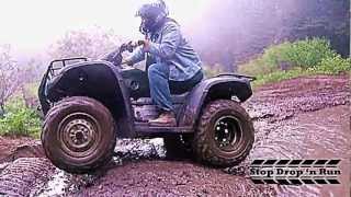 Honda TRX 350 4x4 ATV Mud Bogging [upl. by Dworman238]