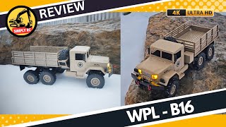 Wpl B16 Rc Trucks Ultimate Power Extreme Offroad Snow Adventure in 4k UHD [upl. by Aubrette823]