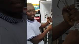 Hitachi refrigerator Dual fan inverter Fixing new defrost heater [upl. by Ruyam]