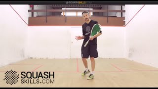 Squash tips Quick kills to understand your racket face [upl. by Sarchet]