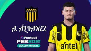 PES 2021  AGUSTÍN ÁLVAREZ PEÑAROL ECNOP98 [upl. by Bleier]