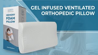 orthopedic pillow  cooling gel pillow  Sleepsia [upl. by Warrick]