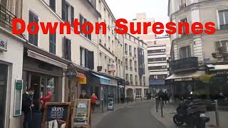 Downton Suresnes 4K Driving French region [upl. by Eissirk]