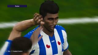 Heerenveen  ALMERE  ERE PES 2021 GAMEPLAY [upl. by Amorita]