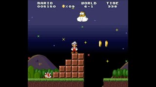 Super Mario Bros PlusGameplay of world 5 to world 6 [upl. by Sande145]