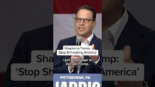 Shapiro to Trump‘Stop Sttalking America’ [upl. by Ybur986]