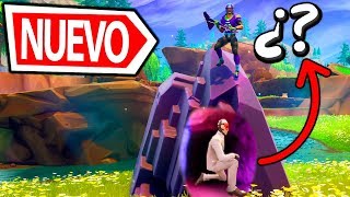 😂😂 TROLLEO EN ESCONDITE SECRETO EN NUEVO MAPA de FORTNITE Battle Royale MINIJUEGOS [upl. by Nwahsel]