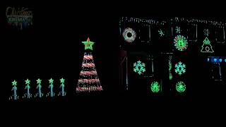 Theres no place like home  Christmas on Kinvara Light Show 2022 [upl. by Agon676]