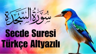 Secde Suresi Dinle  Türkçe Meali ve Türkçe Altyazı ile Kuranı Kerim  Kuran Dinle [upl. by Julia]