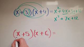 Expanding double brackets GCSE Maths [upl. by Karry]